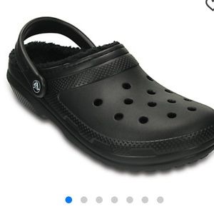 Crocs | Black Classic Fleece Lined Clog